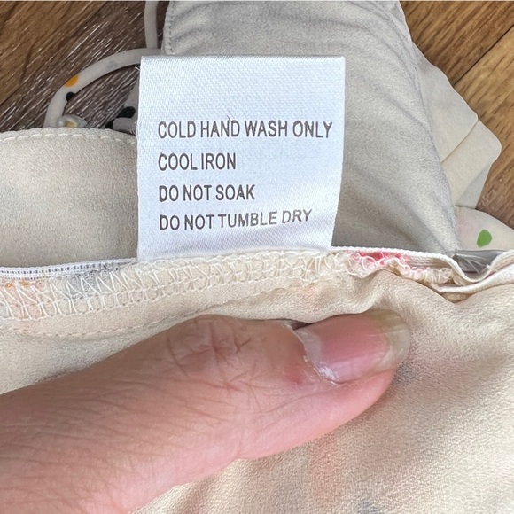 Princess Polly floral crop top with adjustable tie strap “My Beloved Crop Top” - Picture 7 of 7